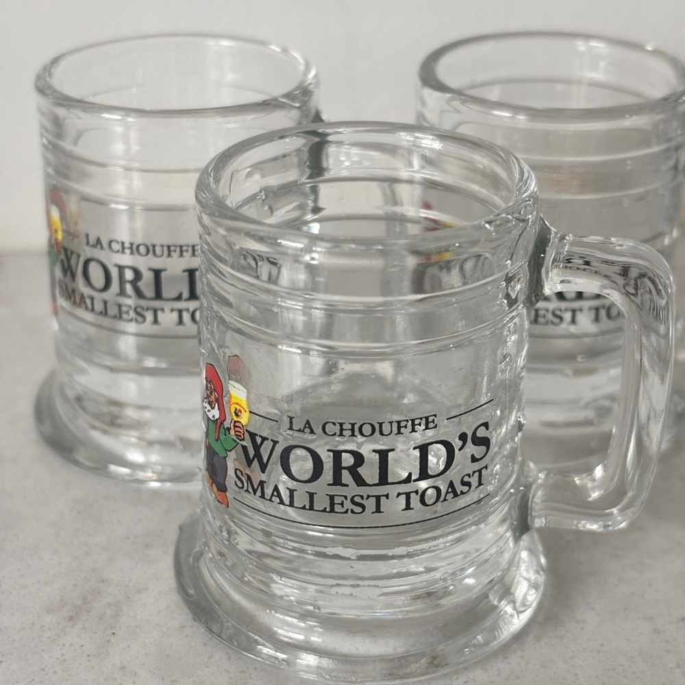 La Chouffe Glass Mugs Set